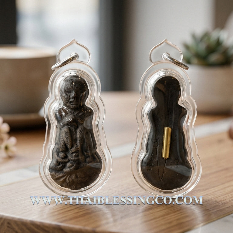 🔥Divine "Hong Prai Krasip" Whispering Spirit Sovereign – 2nd Generation Sacred Herb Oil Edition by Luang Phor Yot: Authentic Thai Fortune-Telling & Wealth-Attracting Talisman (White Magic) for Supreme Luck, Windfall Success, and Infinite Prosperity