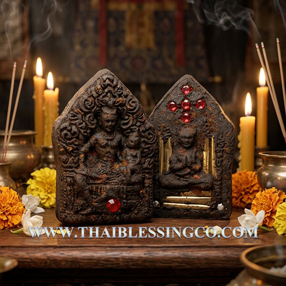 ✨ Divine "Khun Paen 3 Geji" Triple-Master Empowerment Edition Authentic Thai Seduction & Wealth-Attracting Amulet Consecrated by Three Legendary Masters for Supreme Charisma, Command, and Business Victory