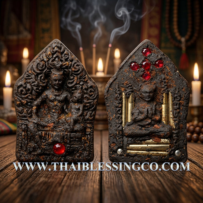 ✨ Divine "Khun Paen 3 Geji" Triple-Master Empowerment Edition Authentic Thai Seduction & Wealth-Attracting Amulet Consecrated by Three Legendary Masters for Supreme Charisma, Command, and Business Victory
