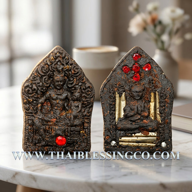 ✨ Divine "Khun Paen 3 Geji" Triple-Master Empowerment Edition Authentic Thai Seduction & Wealth-Attracting Amulet Consecrated by Three Legendary Masters for Supreme Charisma, Command, and Business Victory