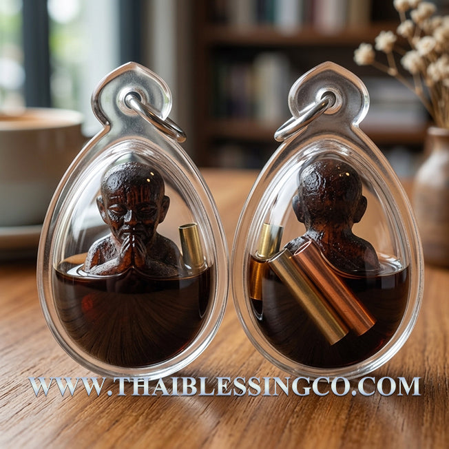 ✨ Divine "Kuman Dud Rok Maha Heng" Infinite Abundance Guardian Sacred Phayung Wood & Mystical Oil Edition Authentic Thai Wealth-Attracting Talisman with Triple Fortune Takruts & Mahaput Ghost Powders for Eternal Riches and Business Dominance
