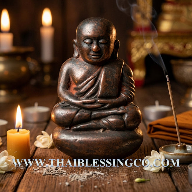 ✨ Divine "Luang Phor Ngern" First Edition Bao Tup (Mold-Broken) Amulet Authentic Thai Wealth-Attracting Talisman for Supreme Fortune, Business Dominance, and Absolute Prosperity