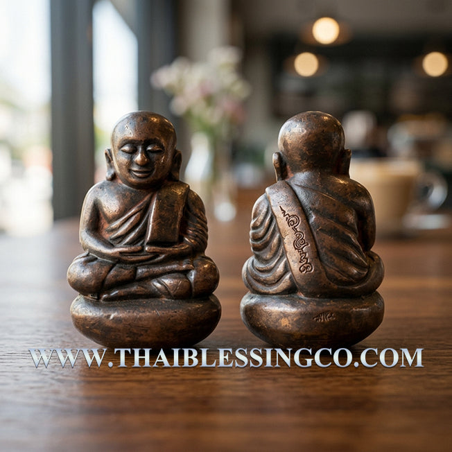 ✨ Divine "Luang Phor Ngern" First Edition Bao Tup (Mold-Broken) Amulet Authentic Thai Wealth-Attracting Talisman for Supreme Fortune, Business Dominance, and Absolute Prosperity