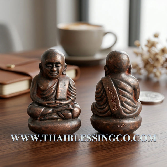 ✨ Divine "Luang Phor Ngern" First Edition Bao Tup (Mold-Broken) Amulet Authentic Thai Wealth-Attracting Talisman for Supreme Fortune, Business Dominance, and Absolute Prosperity