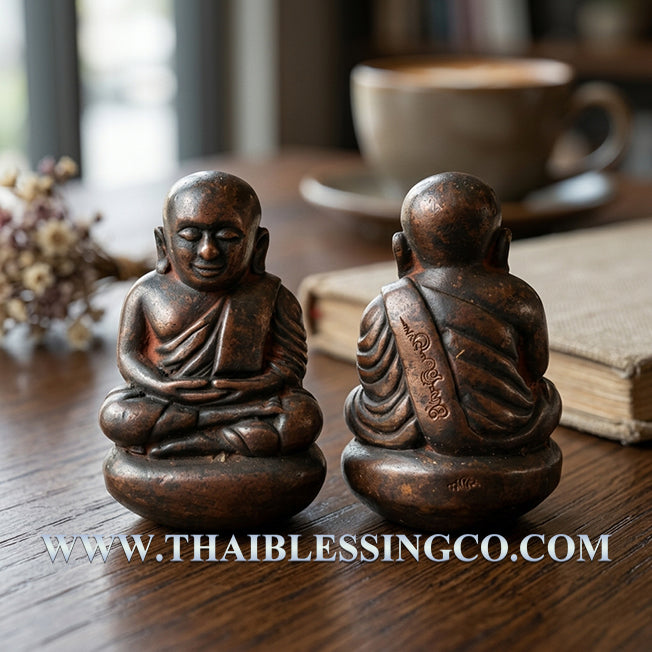 ✨ Divine "Luang Phor Ngern" First Edition Bao Tup (Mold-Broken) Amulet Authentic Thai Wealth-Attracting Talisman for Supreme Fortune, Business Dominance, and Absolute Prosperity