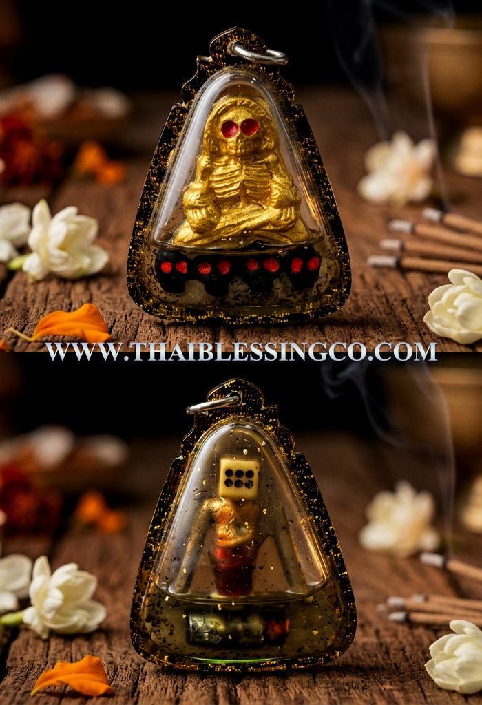 👑Divine "Mae Prai Setthi" Billionaire Spirit Queen Authentic Thai Wealth-Attracting Talisman Crafted from Sacred Herbs & Arcane Spirit Powders for Supreme Fortune, Business Dominance, and Infinite Abundance