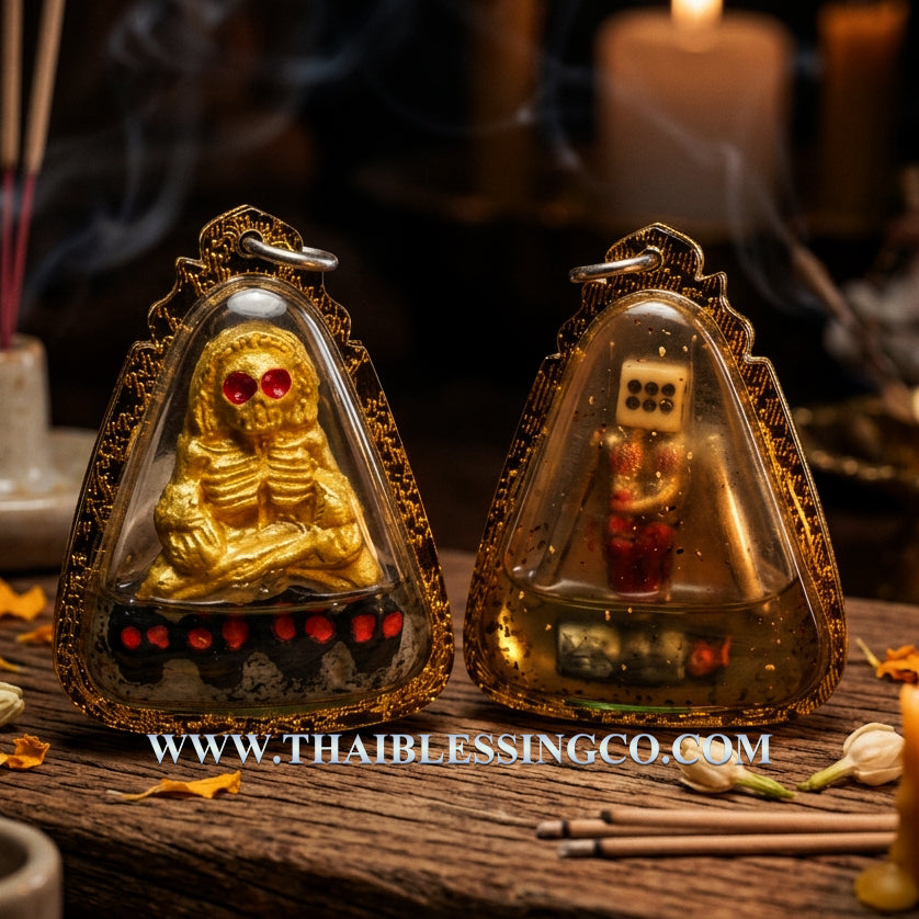 👑Divine "Mae Prai Setthi" Billionaire Spirit Queen Authentic Thai Wealth-Attracting Talisman Crafted from Sacred Herbs & Arcane Spirit Powders for Supreme Fortune, Business Dominance, and Infinite Abundance