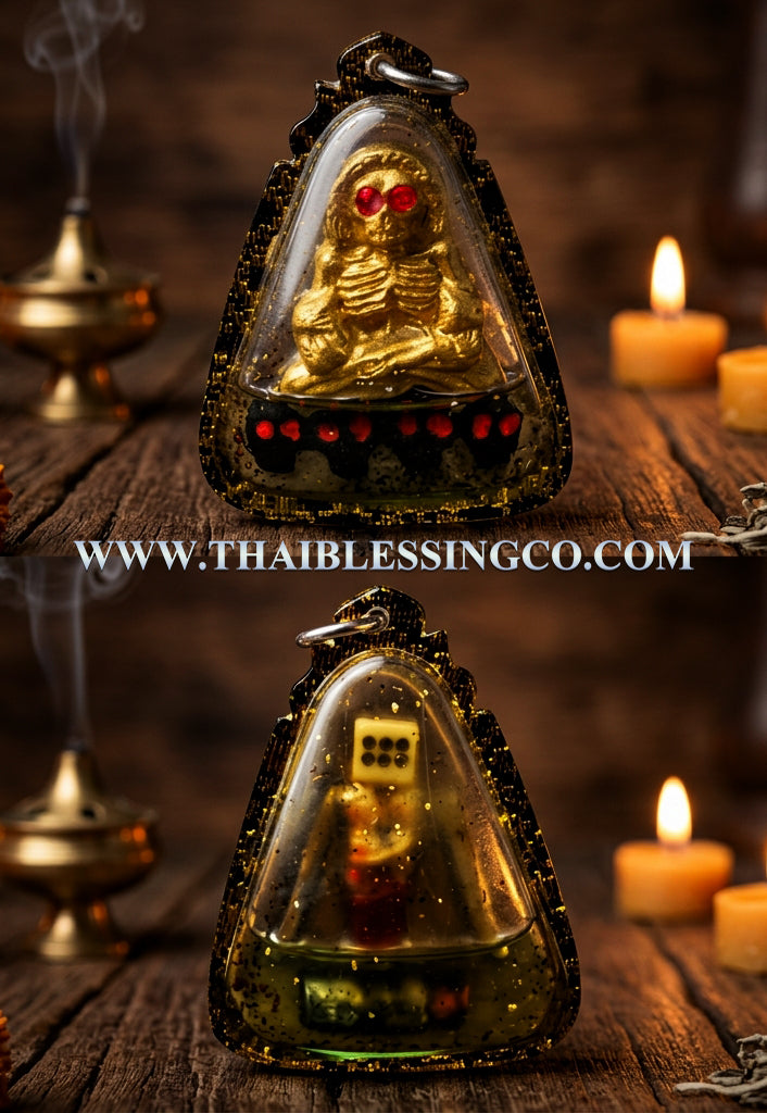 👑Divine "Mae Prai Setthi" Billionaire Spirit Queen Authentic Thai Wealth-Attracting Talisman Crafted from Sacred Herbs & Arcane Spirit Powders for Supreme Fortune, Business Dominance, and Infinite Abundance
