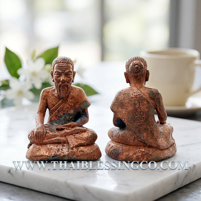 ✨ Divine "Mor Chiwok" Ancient Bronze Healing Master Authentic Thai Amulet of the Buddha’s Personal Physician for Supreme Health, Longevity, Protection from Ill-Fortune, and Absolute Spiritual Wellness