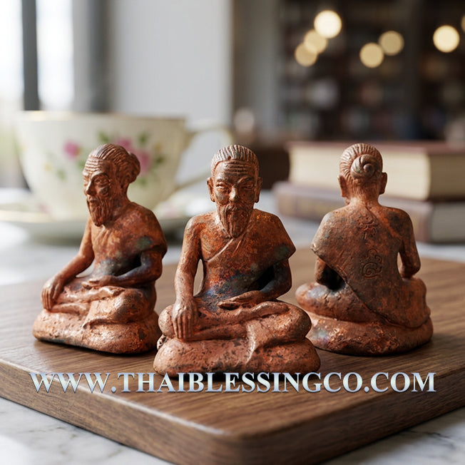 ✨ Divine "Mor Chiwok" Ancient Bronze Healing Master Authentic Thai Amulet of the Buddha’s Personal Physician for Supreme Health, Longevity, Protection from Ill-Fortune, and Absolute Spiritual Wellness