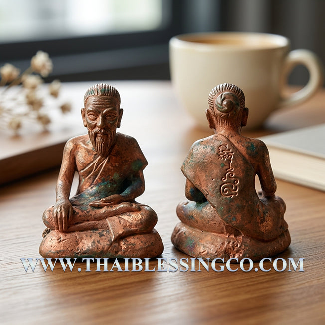 ✨ Divine "Mor Chiwok" Ancient Bronze Healing Master Authentic Thai Amulet of the Buddha’s Personal Physician for Supreme Health, Longevity, Protection from Ill-Fortune, and Absolute Spiritual Wellness
