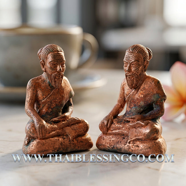 ✨ Divine "Mor Chiwok" Ancient Bronze Healing Master Authentic Thai Amulet of the Buddha’s Personal Physician for Supreme Health, Longevity, Protection from Ill-Fortune, and Absolute Spiritual Wellness