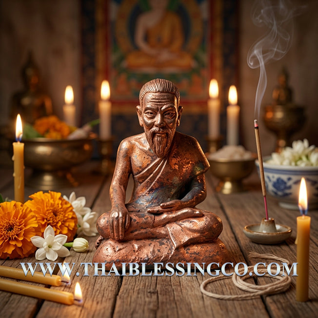✨ Divine "Mor Chiwok" Ancient Bronze Healing Master Authentic Thai Amulet of the Buddha’s Personal Physician for Supreme Health, Longevity, Protection from Ill-Fortune, and Absolute Spiritual Wellness