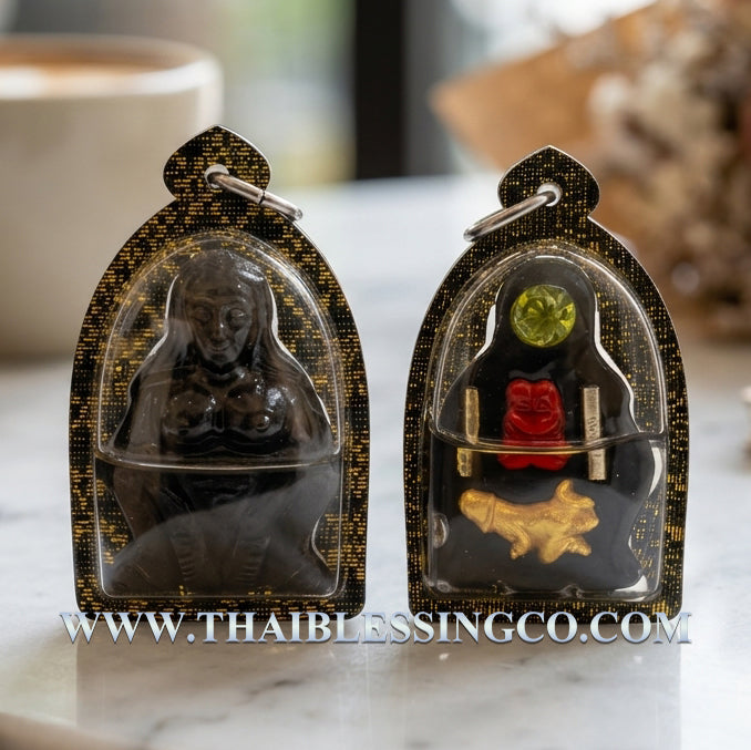 💖Divine Mother Mae Per "Billionaire Mercy" Sacred Statue – 2020 Prosperity Edition by Luang Phor Klom: Authentic Thai Wealth-Attracting Talisman for Supreme Seduction, Social Influence, and Unstoppable Money Magnetism (Wat Nong Bua)