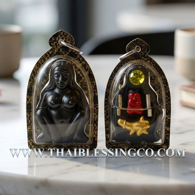 💖Divine Mother Mae Per "Billionaire Mercy" Sacred Statue – 2020 Prosperity Edition by Luang Phor Klom: Authentic Thai Wealth-Attracting Talisman for Supreme Seduction, Social Influence, and Unstoppable Money Magnetism (Wat Nong Bua)