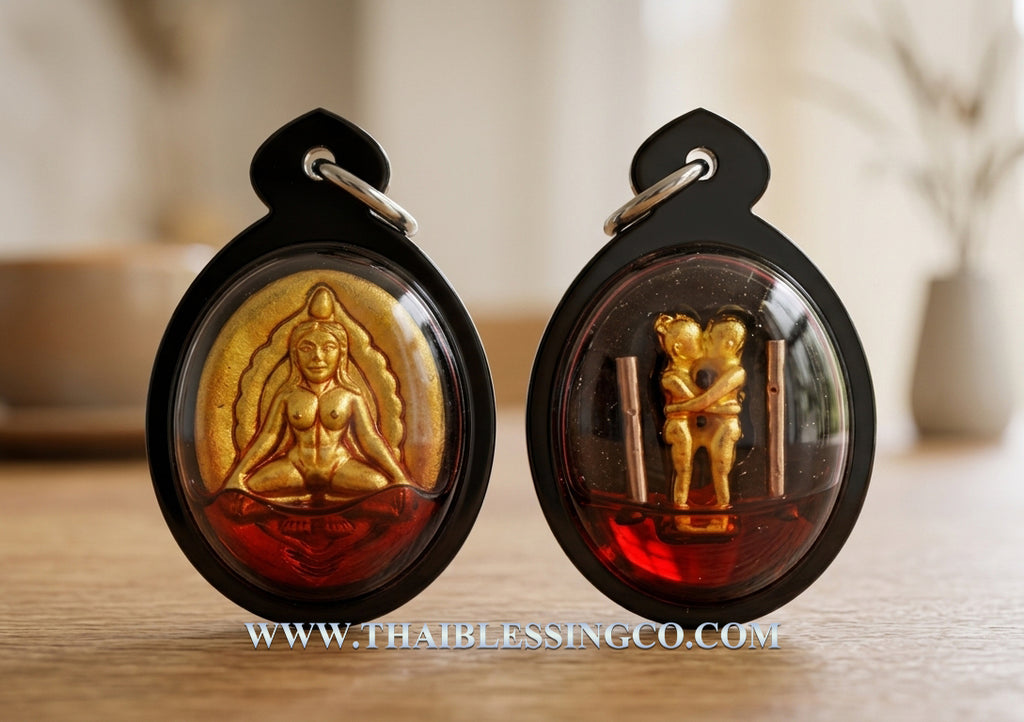 💖Divine Mother Mae Per "Red Rooster Oil" by Khru Ba Kampeng: Authentic Thai Seduction Talisman Infused with "Waan Kai Daeng" Attraction Oil & Secret Charm Powders for Supreme Charisma, Business Miracles, and Infinite Wealth