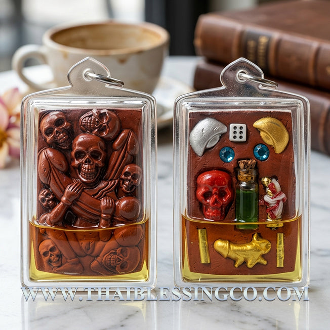 ✨ Divine "Muen Prai Phan Ton" (Ten Thousand Spirits) Sovereign – 2024 Sacred Occult Powder Edition by Arjan Korn Trithep: Authentic Thai Fortune-Opening Guardian for Business Supremacy, Extreme Attraction, and Unstoppable Windfall Luck (B.E. 2567)