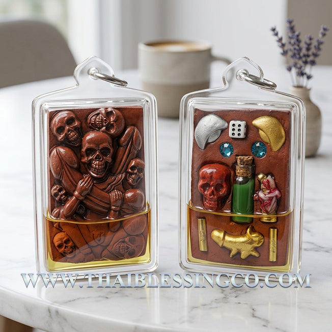 ✨ Divine "Muen Prai Phan Ton" (Ten Thousand Spirits) Sovereign – 2024 Sacred Occult Powder Edition by Arjan Korn Trithep: Authentic Thai Fortune-Opening Guardian for Business Supremacy, Extreme Attraction, and Unstoppable Windfall Luck (B.E. 2567)