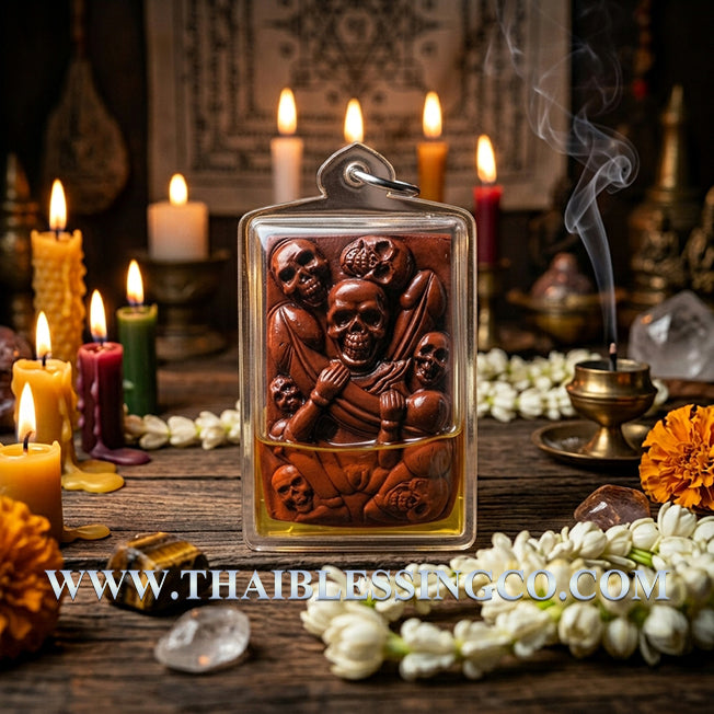 ✨ Divine "Muen Prai Phan Ton" (Ten Thousand Spirits) Sovereign – 2024 Sacred Occult Powder Edition by Arjan Korn Trithep: Authentic Thai Fortune-Opening Guardian for Business Supremacy, Extreme Attraction, and Unstoppable Windfall Luck (B.E. 2567)