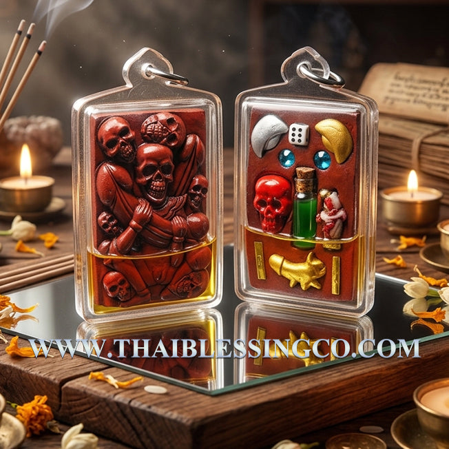 ✨ Divine "Muen Prai Phan Ton" (Ten Thousand Spirits) Sovereign – 2024 Sacred Occult Powder Edition by Arjan Korn Trithep: Authentic Thai Fortune-Opening Guardian for Business Supremacy, Extreme Attraction, and Unstoppable Windfall Luck (B.E. 2567)