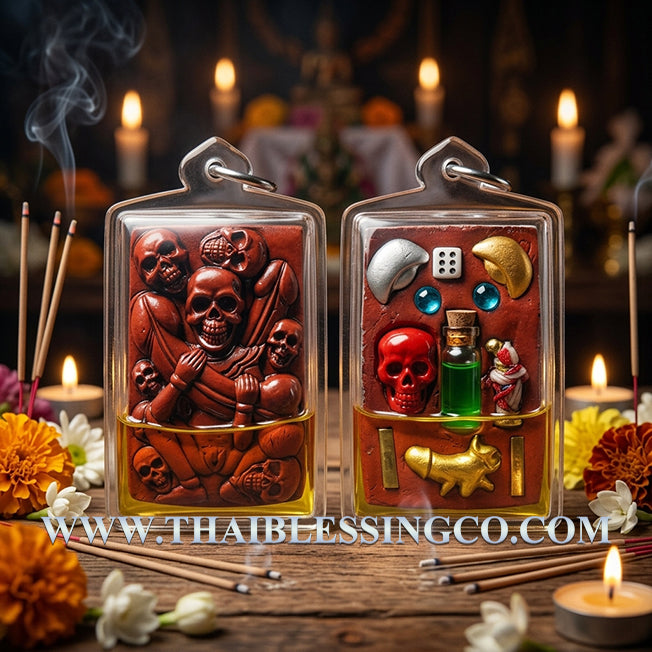 ✨ Divine "Muen Prai Phan Ton" (Ten Thousand Spirits) Sovereign – 2024 Sacred Occult Powder Edition by Arjan Korn Trithep: Authentic Thai Fortune-Opening Guardian for Business Supremacy, Extreme Attraction, and Unstoppable Windfall Luck (B.E. 2567)