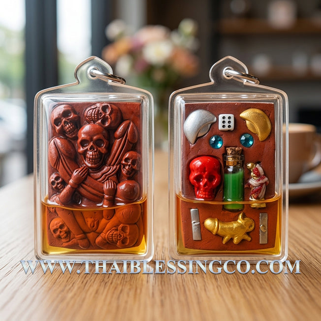 ✨ Divine "Muen Prai Phan Ton" (Ten Thousand Spirits) Sovereign – 2024 Sacred Occult Powder Edition by Arjan Korn Trithep: Authentic Thai Fortune-Opening Guardian for Business Supremacy, Extreme Attraction, and Unstoppable Windfall Luck (B.E. 2567)