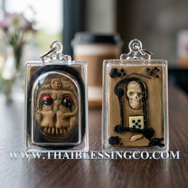 ✨ Divine "Nang Prai Krasip" Whispering Soulmate Magnet Authentic Thai Love-Binding & Wealth-Attracting Talisman Crafted from 7 Cemetery Soils and Golden Wealth Herbs for Supreme Seduction, Gambling Luck, and Business Miracles