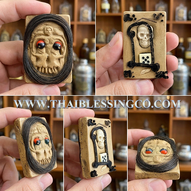 ✨ Divine "Nang Prai Krasip" Whispering Soulmate Magnet Authentic Thai Love-Binding & Wealth-Attracting Talisman Crafted from 7 Cemetery Soils and Golden Wealth Herbs for Supreme Seduction, Gambling Luck, and Business Miracles