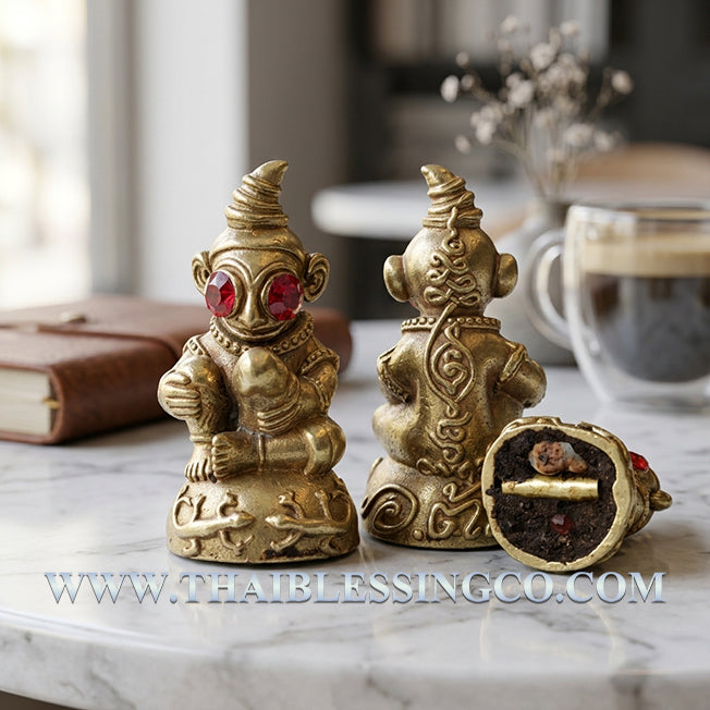 ✨ Divine "Ngang Khlang Rak" Absolute Passion Sovereign Authentic Thai Seduction Talisman Infused with Brass Takruts, Enchantment Powders, and Arcane Relics for Supreme Attraction and Binding Love
