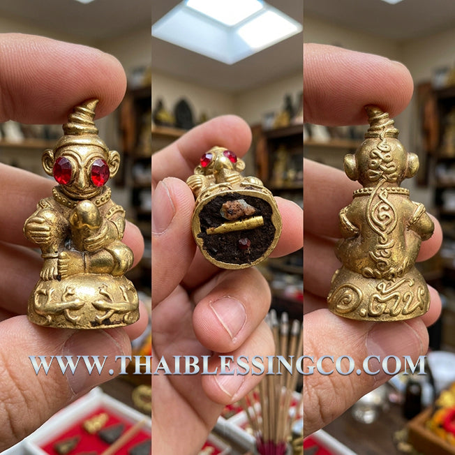 ✨ Divine "Ngang Khlang Rak" Absolute Passion Sovereign Authentic Thai Seduction Talisman Infused with Brass Takruts, Enchantment Powders, and Arcane Relics for Supreme Attraction and Binding Love
