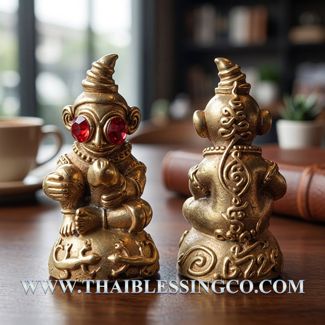 ✨ Divine "Ngang Khlang Rak" Absolute Passion Sovereign Authentic Thai Seduction Talisman Infused with Brass Takruts, Enchantment Powders, and Arcane Relics for Supreme Attraction and Binding Love