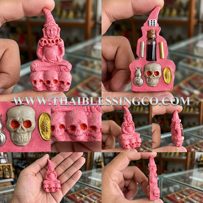 ✨ Divine "Ngang Pathamang Lokee" Authentic Thai Seduction Talisman Infused with "Broken-Hearted Maiden" (Nang Ok Taek) Powders for Supreme Obsession, Unstoppable Charisma, and Absolute Sexual Magnetism