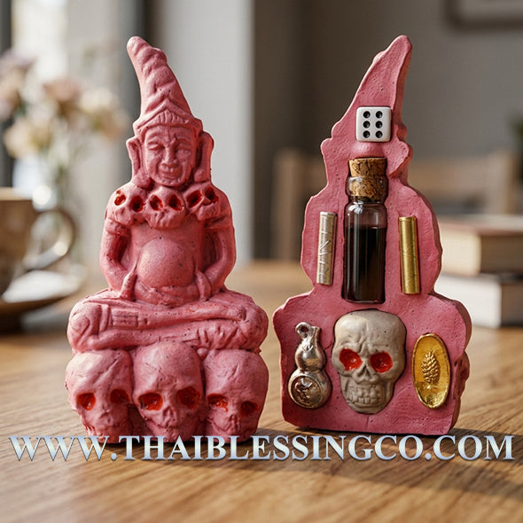✨ Divine "Ngang Pathamang Lokee" Authentic Thai Seduction Talisman Infused with "Broken-Hearted Maiden" (Nang Ok Taek) Powders for Supreme Obsession, Unstoppable Charisma, and Absolute Sexual Magnetism