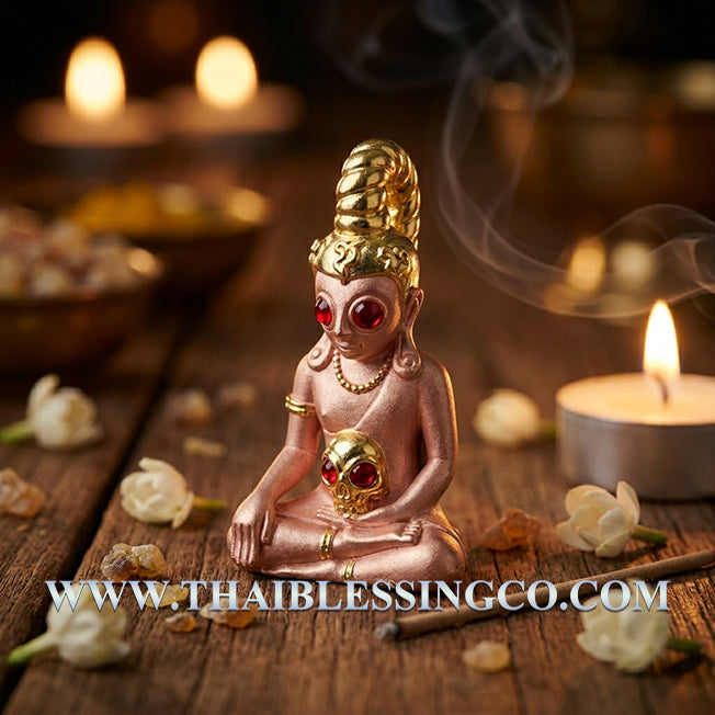 ✨ Divine "Phaya Ngang Maha Mon" Sovereign of Great Incantations Luxury 2K Authentic Thai Seduction Talisman for Supreme Charisma, Windfall Luck, and Business Prosperity