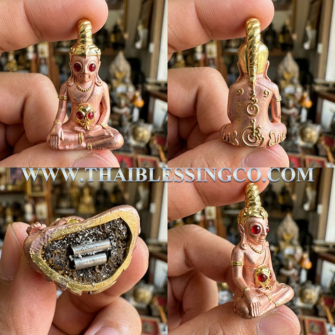 ✨ Divine "Phaya Ngang Maha Mon" Sovereign of Great Incantations Luxury 2K Authentic Thai Seduction Talisman for Supreme Charisma, Windfall Luck, and Business Prosperity