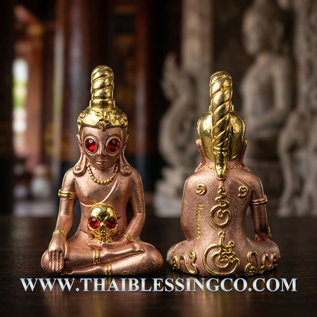 ✨ Divine "Phaya Ngang Maha Mon" Sovereign of Great Incantations Luxury 2K Authentic Thai Seduction Talisman for Supreme Charisma, Windfall Luck, and Business Prosperity