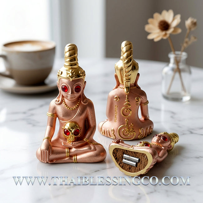 ✨ Divine "Phaya Ngang Maha Mon" Sovereign of Great Incantations Luxury 2K Authentic Thai Seduction Talisman for Supreme Charisma, Windfall Luck, and Business Prosperity