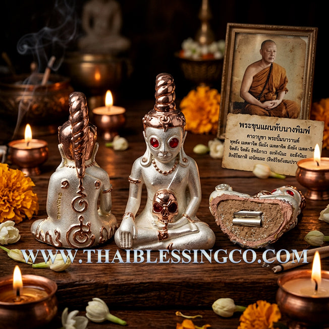 ✨ Divine "Phaya Ngang Maha Mon" Sovereign of Great Incantations Luxury 2K Authentic Thai Seduction Talisman for Supreme Charisma, Windfall Luck, and Business Prosperity
