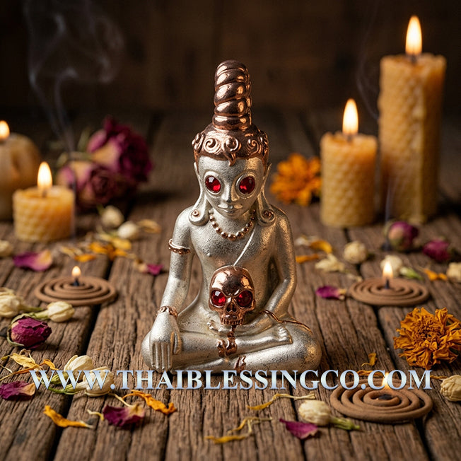 ✨ Divine "Phaya Ngang Maha Mon" Sovereign of Great Incantations Luxury 2K Authentic Thai Seduction Talisman for Supreme Charisma, Windfall Luck, and Business Prosperity