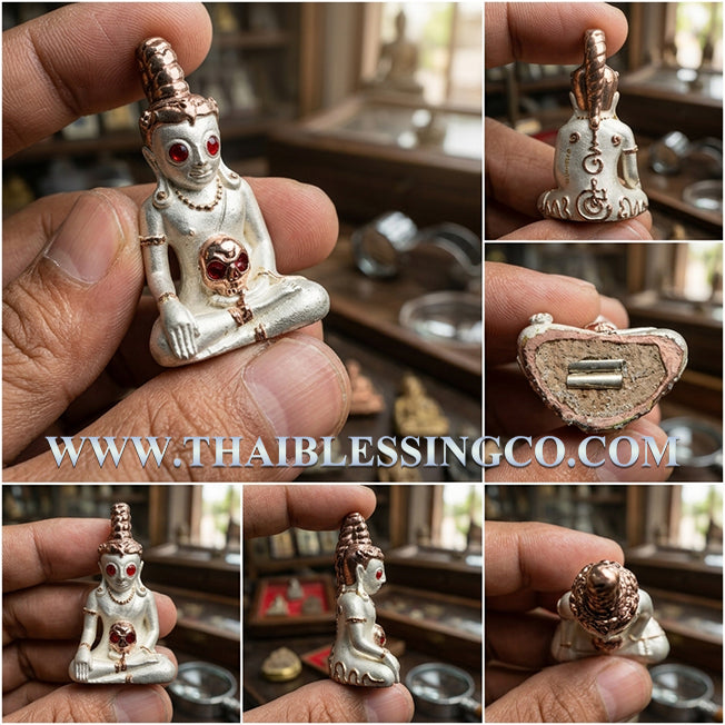 ✨ Divine "Phaya Ngang Maha Mon" Sovereign of Great Incantations Luxury 2K Authentic Thai Seduction Talisman for Supreme Charisma, Windfall Luck, and Business Prosperity