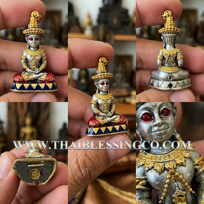 ✨ Divine "Phaya Ngang Sap Saneha" Sovereign of Wealth & Lust Authentic Thai Seduction Talisman Forged from Sacred Yantras and Alchemical Metals for Supreme Influence, Fortune, and Protection