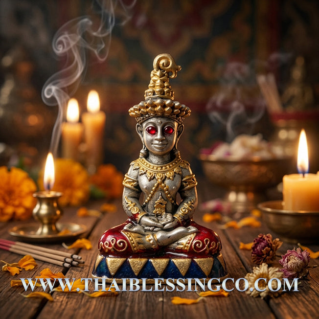 ✨ Divine "Phaya Ngang Sap Saneha" Sovereign of Wealth & Lust Authentic Thai Seduction Talisman Forged from Sacred Yantras and Alchemical Metals for Supreme Influence, Fortune, and Protection