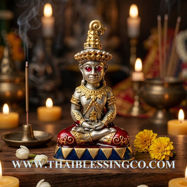 ✨ Divine "Phaya Ngang Sap Saneha" Sovereign of Wealth & Lust Authentic Thai Seduction Talisman Forged from Sacred Yantras and Alchemical Metals for Supreme Influence, Fortune, and Protection