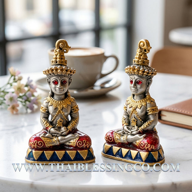 ✨ Divine "Phaya Ngang Sap Saneha" Sovereign of Wealth & Lust Authentic Thai Seduction Talisman Forged from Sacred Yantras and Alchemical Metals for Supreme Influence, Fortune, and Protection