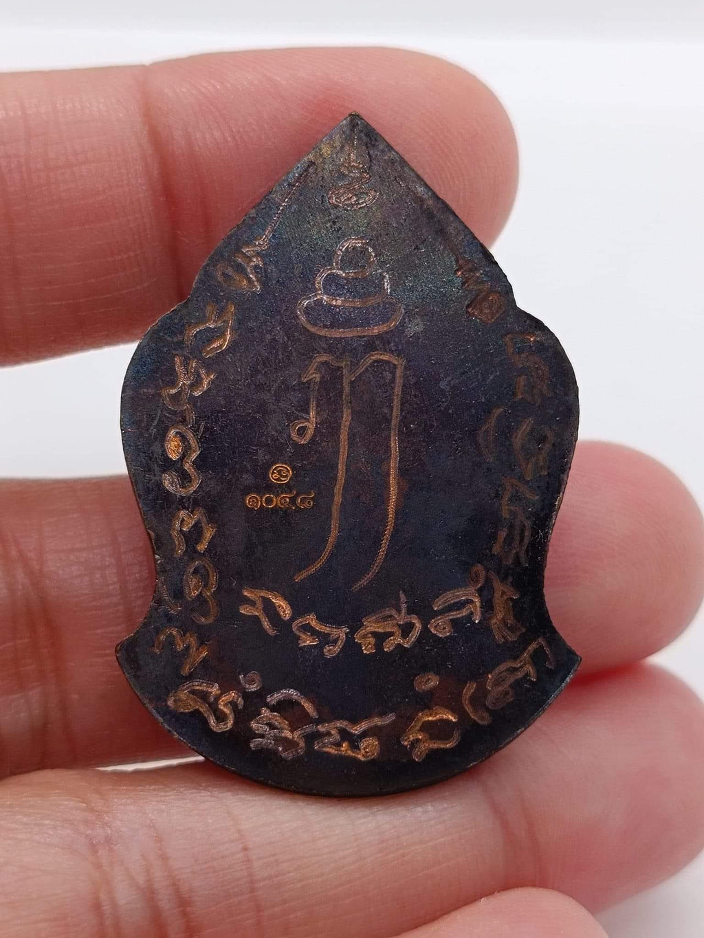 🔥 Divine Protector & Wealth Magnet – Phra Ruesi Mani Jinda Copper Amulet by Luang Pu Ap 🌿🔥
