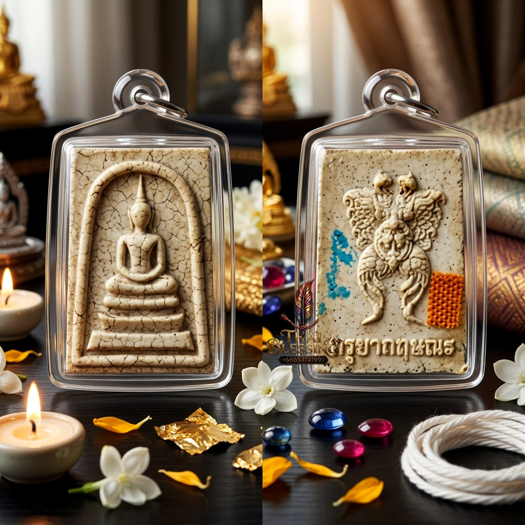 ✨ [Divine Radiance & Universal Attraction] Sacred Phra Somdej "Thep Jamlaeng" (Transformer Deity) - "Phim Ka-Naen" (Miniature) Edition – Master-Blessed by Kruba Krissana, Samnak Song Weluwan (2016 Rare Edition)