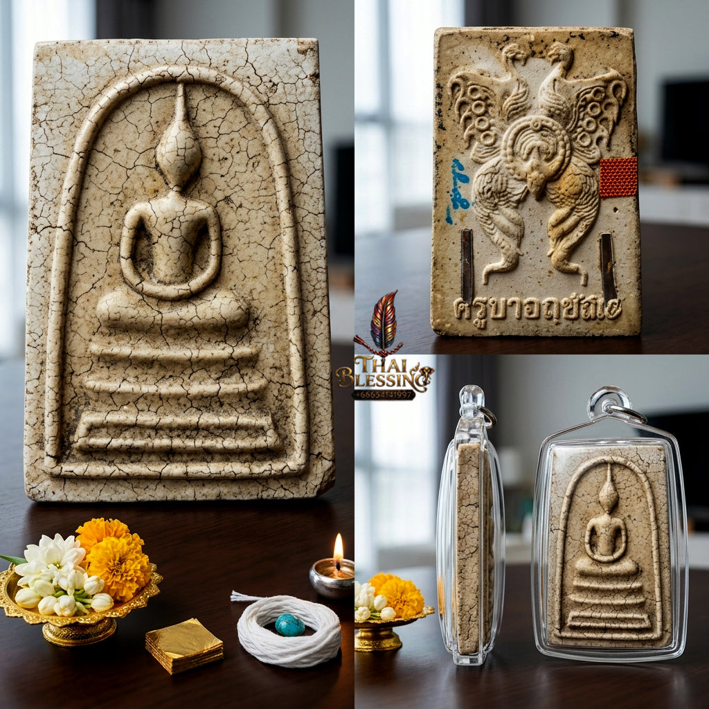 ✨ [Divine Radiance & Universal Attraction] Sacred Phra Somdej "Thep Jamlaeng" (Transformer Deity) - "Than-Sendai" (Thread Base) Edition – Master-Blessed by Kruba Krissana, Samnak Song Weluwan (2016 Rare Edition)