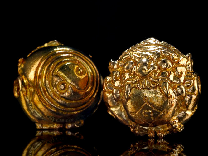 🌑 Divine Rahu Astral Sphere: The Ultimate Destiny-Flip & Infinite Wealth Consecration Talisman 2025-2026 (Kruba Tao Edition)