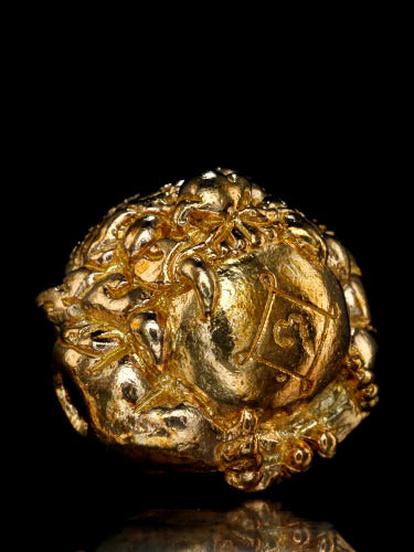 🌑 Divine Rahu Astral Sphere: The Ultimate Destiny-Flip & Infinite Wealth Consecration Talisman 2025-2026 (Kruba Tao Edition)