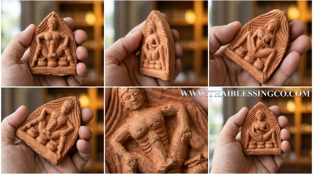 💖Divine Union Mae Per & Phor Ngat "Dual Attraction" Authentic Thai Love & Wealth-Attracting Talisman Crafted from Mystical Soils for Supreme Seduction, Social Influence, and Unstoppable Financial Success